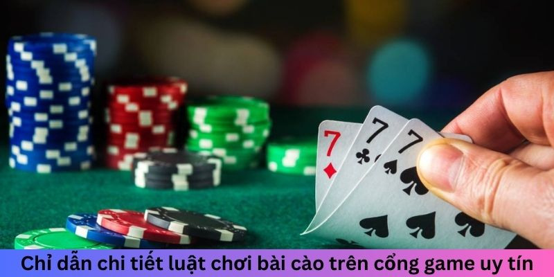 Chỉ dẫn chi tiết luật chơi bài cào trên cổng game uy tín